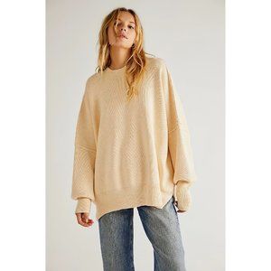 Free People Womens Easy Street Tunic Cream L